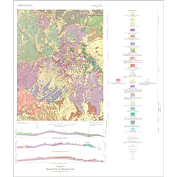 geologic, quadrangle, map, 153, gq-153, gq153, gq 153