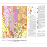 Geologic map of the northwest-quarter of the Beaver [Gillies Hill] quadrangle, Beaver County, Utah (I-1445)