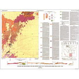 Geologic map and sections of the area between Hamlin Valley and Escalante Desert, Iron County, Utah (I-1774)