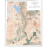 Relief map of Utah (M-20)