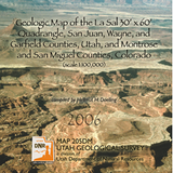 Geologic map of the La Sal 30' x 60' quadrangle, San Juan, Wayne, and Garfield Counties, Utah, and Montrose and San Miguel Counties, Colorado (M-205dm)