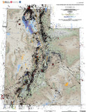 Utah Earthquakes (1850-2016) and Quaternary Faults (M-277)