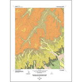 Geologic map of the Podunk Creek quadrangle, Kane County, Utah (MP 01-3)