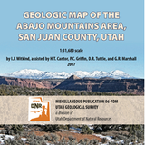 Geologic map of the Abajo Mountains area, San Juan County, Utah (MP 06-7dm)
