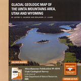 Glacial geologic map of the Uinta Mountains area, Utah and Wyoming (MP 09-4dm)