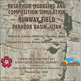 Reservoir modeling and composition simulation of primary depletion and carbon dioxide flooding of a small Pennsylvanian carbonate mound complex, Runway field, Paradox Basin, Utah, Volume I (OFR-421)