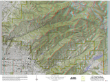 3D Photographic Map of City Creek, Red Butte, and Emigration Canyons