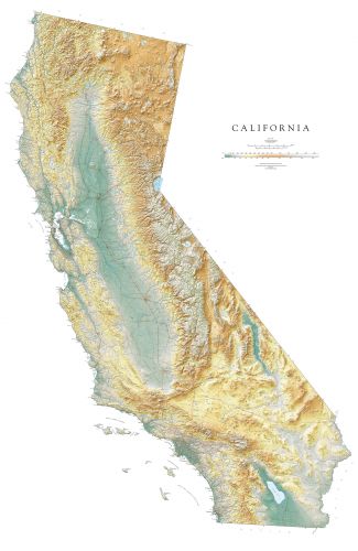 Raven California Map