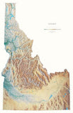 Raven Idaho Map
