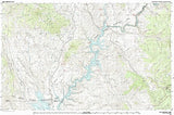 Jackson Lake, Wyoming - 30x60 Minute Series Topo Map (BLM Edition)