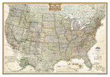 National Geographic United States Executive Wall Map [ENLARGED]