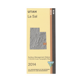 La Sal, Utah - 30x60 Minute Series Topo Map (BLM Edition)