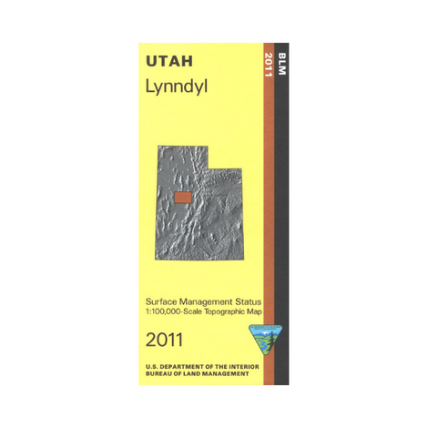 Lynndyl, Utah - 30x60 Minute Series Topo Map (BLM Edition)