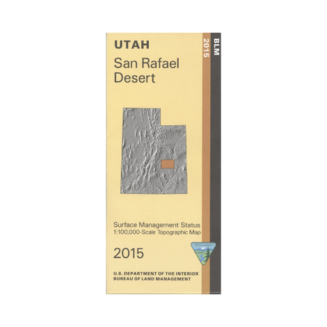 San Rafael Desert, Utah - 30x60 Minute Series Topo Map (BLM Edition)