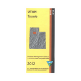 Tooele, Utah - 30x60 Minute Series Topo Map (BLM Edition)