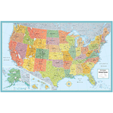 Rand McNally United States Political Map (Signature Edition)