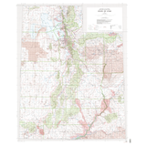 Utah State Topographic Map (USGS)
