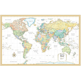 Rand McNally The World Political Map (Classic Edition)